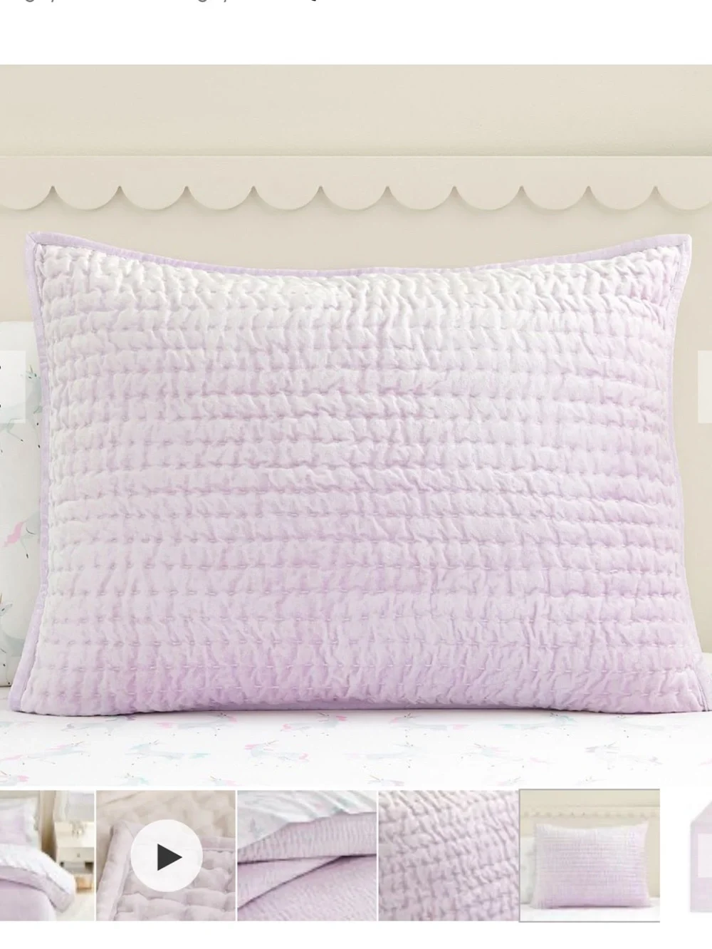 POTTERY BARN VELVET PICK STITCH QUILT & SHAMS